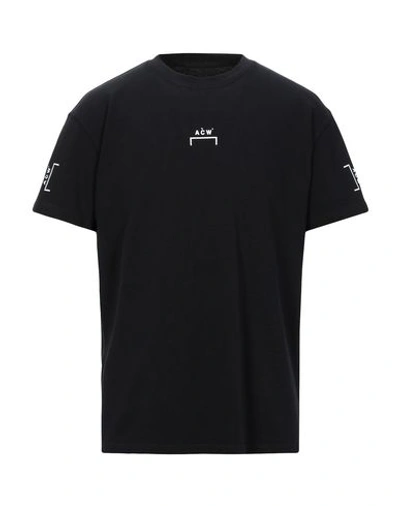 Shop A-cold-wall* T-shirt In Black