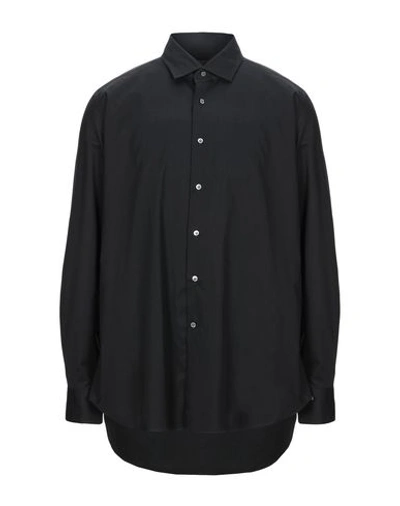 Shop Bagutta Solid Color Shirt In Black