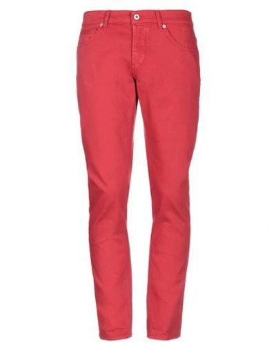 Shop Dondup Jeans In Red