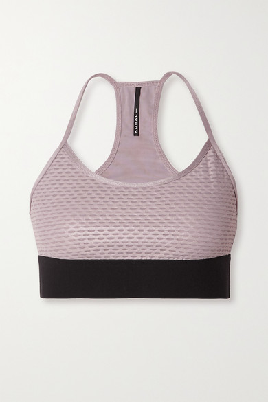 blush sports bra