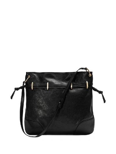 Shop Gucci 1955 Horsebit Messenger Bag In Black