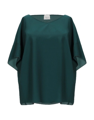 Alysi Blouses In Dark Green