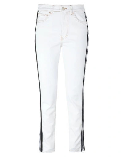 Shop Gcds Jeans In White