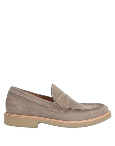 Shop Anderson Loafers In Dove Grey