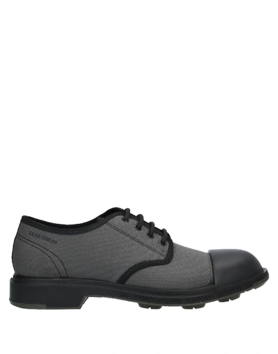 Shop Pezzol 1951 Lace-up Shoes In Lead