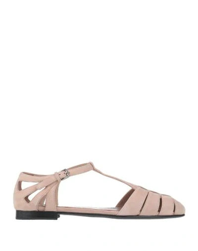 Shop Church's Sandals In Pale Pink