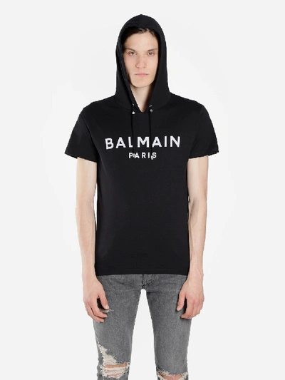 Shop Balmain T Shirts In Black