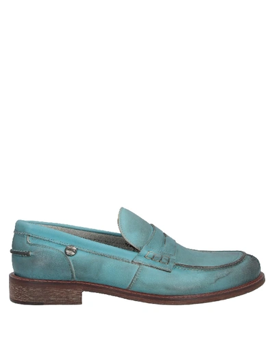 Shop Verba (  ) Loafers In Sky Blue