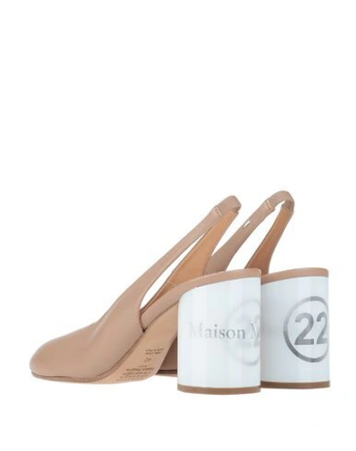 Shop Maison Margiela Pumps In Pale Pink