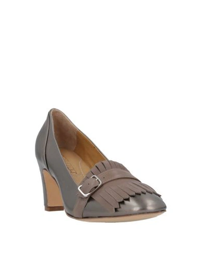 Shop Pomme D'or Loafers In Bronze