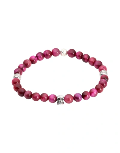 Shop Emanuele Bicocchi Bracelets In Pink