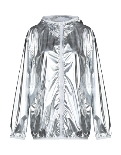 Shop P.a.r.o.s.h Jacket In Silver