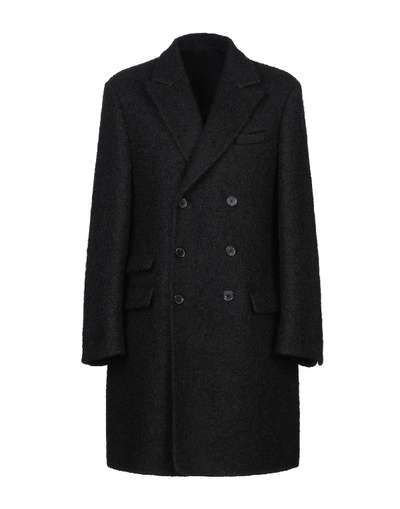 Shop Ermanno Scervino Coat In Black