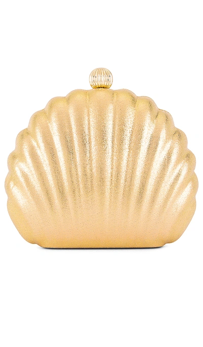 Shop Amber Sceats Shell Clutch In Gold