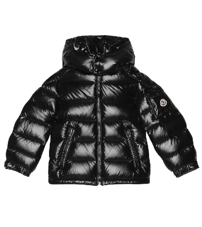 Shop Moncler Maya Quilted Down Jacket In Black