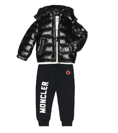 Shop Moncler Maya Quilted Down Jacket In Black