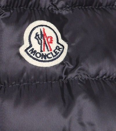 Shop Moncler Giroux Hooded Down Puffer Jacket In Blue