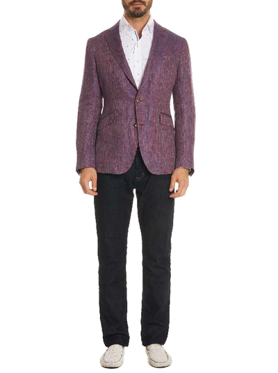 Shop Robert Graham Corbett Sport Coat In Berry