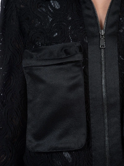 Shop Robert Graham Leandra Lace Jacket In Black