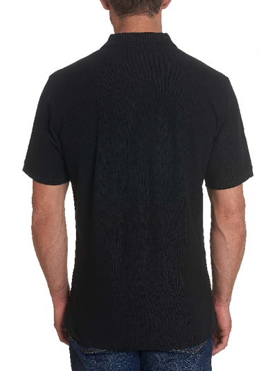 Shop Robert Graham Clyde Short Sleeve Shirt In Black
