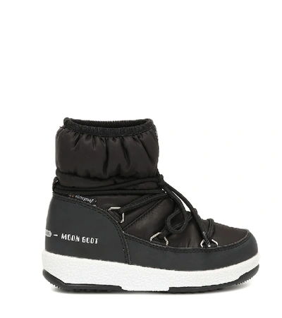 Shop Moon Boot Nylon Snow Boots In Black