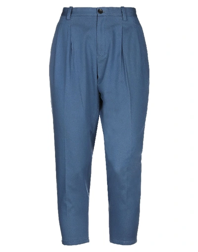 Shop Blue Blue Japan Pants In Slate Blue