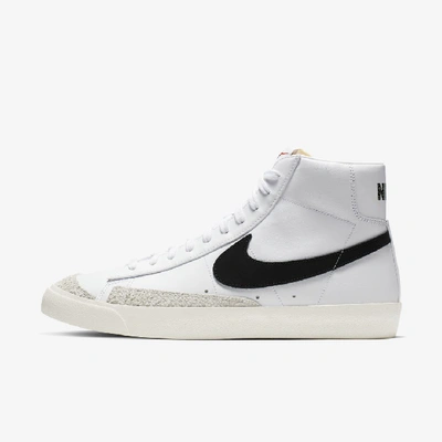 Shop Nike Men's Blazer Mid '77 Vintage Shoes In White