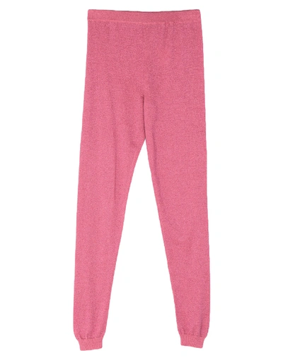 Shop Moschino Leggings In Pink