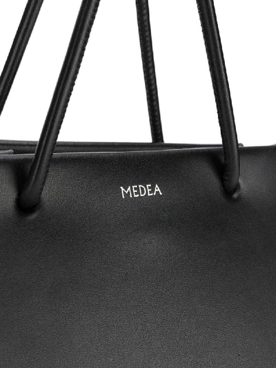 Medea Ice Logo Tote Bag In Black
