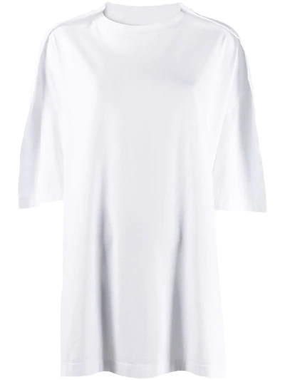 Shop Maison Margiela Oversized T-shirt In White