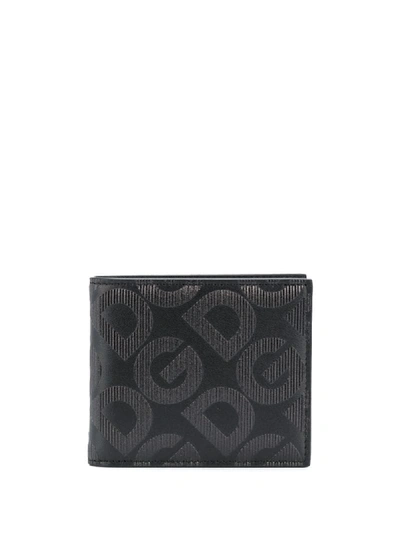 Shop Dolce & Gabbana Dg Mania Bi-fold Wallet In Black