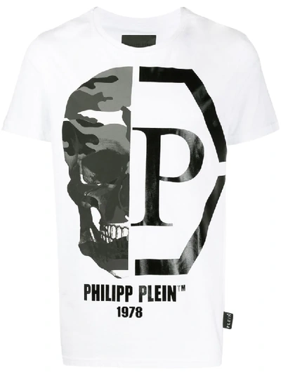 Mit Totenkopf-print In White | ModeSens