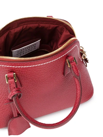 Shop Maison Margiela 5ac Mini Bag In Red