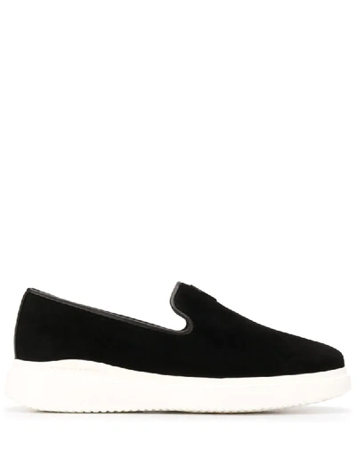 Shop Giuseppe Zanotti Dawson Slip-on Sneakers In Black