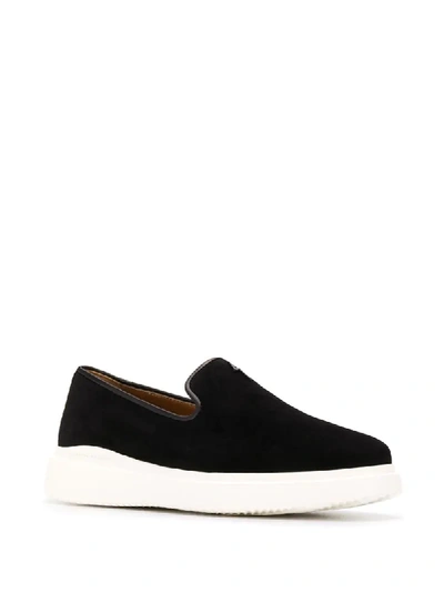 Shop Giuseppe Zanotti Dawson Slip-on Sneakers In Black