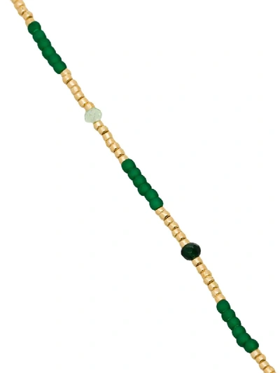 Shop Anni Lu 'clemence' Perlenarmband In Green