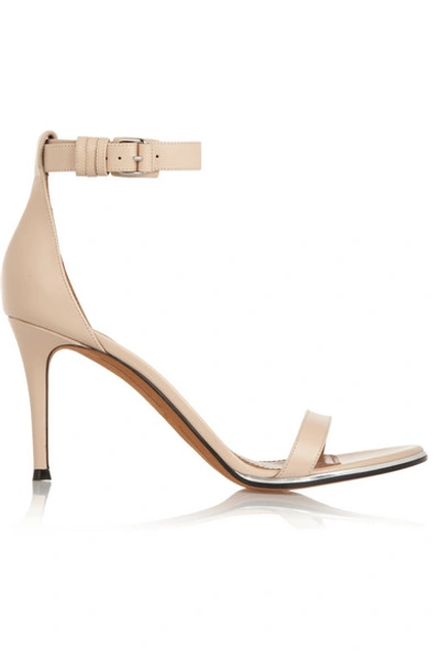 Givenchy Nadia Sandals In Neutral Leather In Neutrals