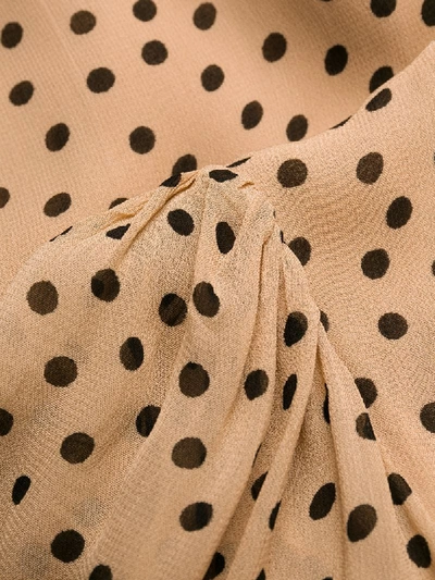 POLKA-DOT WRAP DRESS