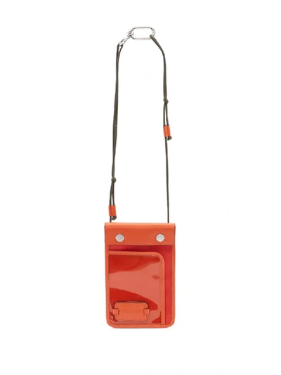 Shop Jw Anderson Pulley Pouch In Orange