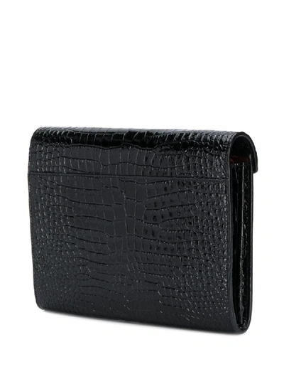 Shop Saint Laurent Cassandra Crossbody Bag In Black