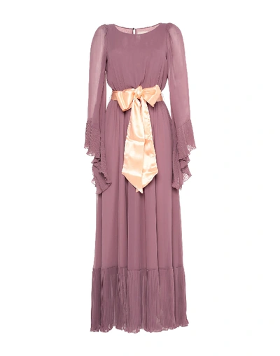 Shop Aniye By Woman Maxi Dress Mauve Size S Polyester In Purple