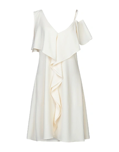 Shop Beatrice B Beatrice.b Knee-length Dresses In Ivory