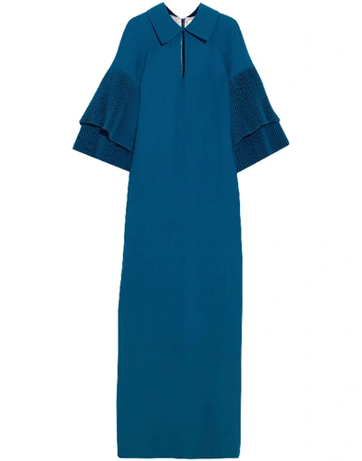 Shop Merchant Archive Long Dress In Blue