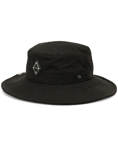 Shop A-cold-wall* Wide Brim Sun Hat In Black