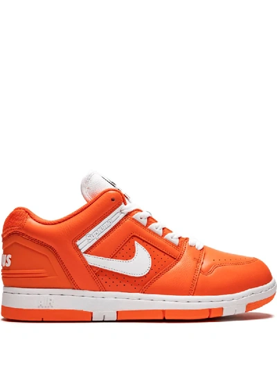 Nike Sb Air Force 2 Low Sneakers In Orange | ModeSens