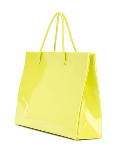 Shop Medea Medium Shopping Tote Bag In Green