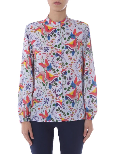 Shop Ps By Paul Smith Regular Fit Shirt In Multicolour