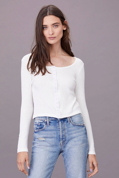 Shop Lna Caterina Top In Ivory