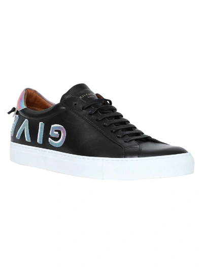 Shop Givenchy Upside-down Logo Urban Street Sneaker Black