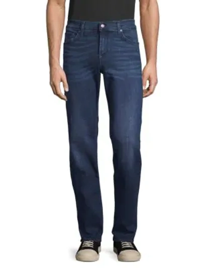 Shop 7 For All Mankind Slimmy Clean Pocket Straight Jeans In Bixby
